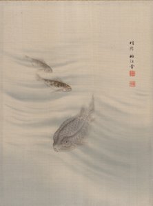 魚、カリフォルニア州。 1890-92。 作： Seki Shuko