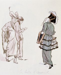 セム（1863-1934）のファンタスティックなコスチュームモデル（"The Belle d