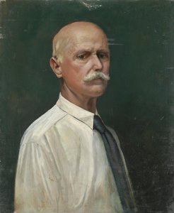 自画像 作： Serafin Maurer