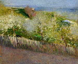 セラフィーノ・マッキアーティ（1860-1916）作「風景 作： Serafino Macchiati