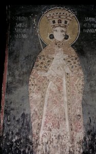 シモニス女王、1131〜21年 作： Serbian School