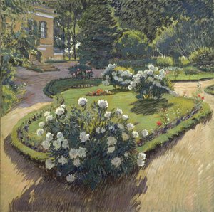 庭園、1910 作： Sergei Arsenevich Vinogradov