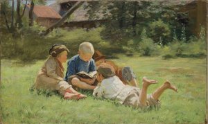 子供、1890年代 作： Sergei Arsenevich Vinogradov