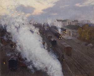 ハリコフ駅、1892
