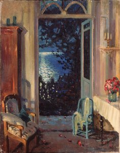 南の夜、1915 作： Sergei Arsenevich Vinogradov