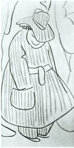 「セルジュ・エイゼンシュテイン、シネアステの反射」より自画像、モスクワで出版 作： Sergei Eisenstein