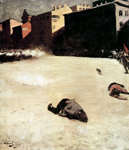 虐殺、1905年。 作： Sergei Ivanov