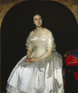 マリア・ヴァシリエフナ・ボロンツォワ王女の肖像 1819～1894年、1851年 作： Sergei Konstantinovich Zaryanko