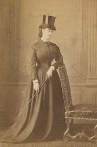 ユージェニー皇后 1864年。 作： Sergei Levitsky
