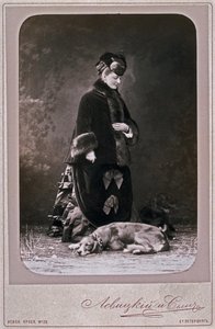 エカテリーナ王女ミハイロフナドルゴルコワ1847-1922、1870年代 作： Sergei Lvovich Levitsky