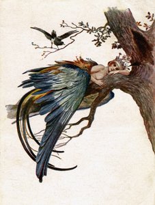Literature. Fairy tales. The Blue Bird. Illustration by J. Solomko, Czech Republic   1439438   ja       japanese Successfully Translated  Original: The West Window of the Chapel, New College Oxford: Translat: The West Window of the Chapel, New College Oxfo 作： Sergei Sergeevich Solomko