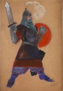 オペラの衣装デザイン 作： Sergei Vasilievich Malyutin