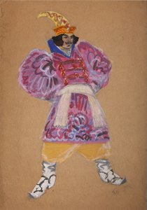 オペラの衣装デザイン 作： Sergei Vasilievich Malyutin