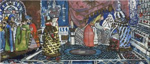 プーシキンによるサルタン皇帝のおとぎ話のイラスト 作： Sergei Vasilievich Malyutin