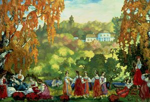 初秋の夏の日 作： Sergei Yurevich Sudeikin