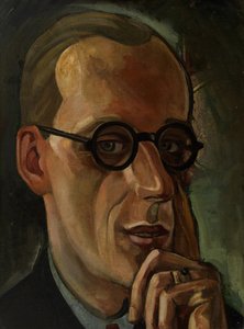 作曲家セルゲイ・プロコフィエフの肖像1891-1953、1930年代 作： Sergei Yurievich Sudeykin