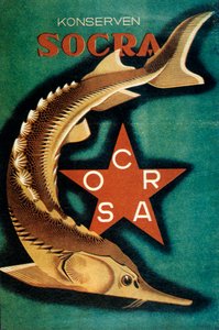 ロシアの商業展示会の宣伝、1930年。