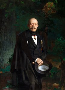 Alexander Dmitriyevich Chertkov 1789-1858、1857の肖像。 作： Sergey Konstantinovich Zaryanko