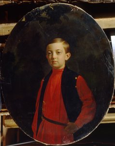 ロシアのツァレビッチ・ニコラス・アレクサンドロヴィッチの肖像18431865 作： Sergey Konstantinovich Zaryanko