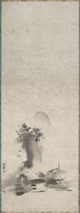 破墨 飛墨 風景 作： Sesshû Tôyô