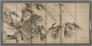 タイガー、1500年代。 作： Sesson Shkei