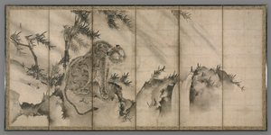 龍と虎 作： Sesson Shukei