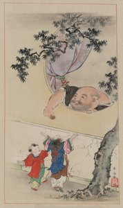布袋、1878 作： Settei Hasegawa