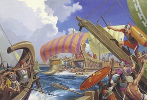 海で戦った軍隊 作： セヴェリーノ・バラルディ