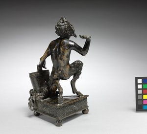 土下座するサテュロス 1520年頃（ブロンズ 作： Severo da Ravenna