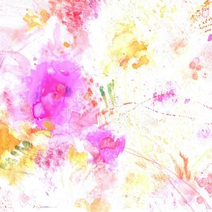 鮮やかな抽象的な花々