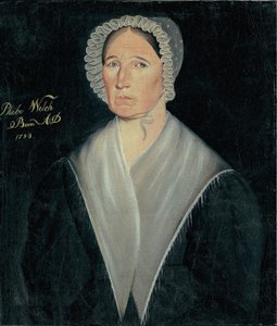 ウィリアム・W・ウェルチ夫人の肖像、1837年頃（キャンバスに油彩） 作： Sheldon Peck