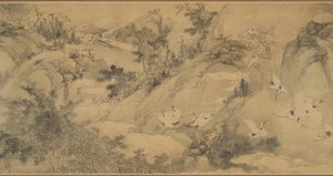 百鶴圖 作： Shen Quan