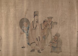 人物画、19世紀半ば。 作： Shen Zhenlin