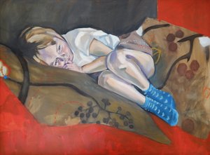 午後の休息、2013年 作： Sheri Gee