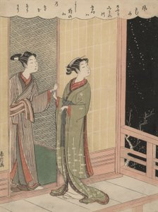 嵐の夜 作： Shiba Kokan