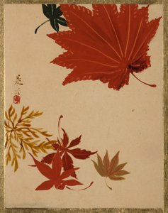 楓葉。
