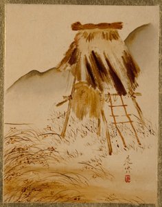 ライスドライフレーム。 作： Shibata Zeshin