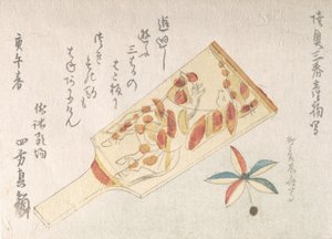 羽子板と羽根, 1810., 1810. 作： Shinsai