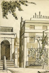 グルジアの家、ロンドン、c1950。