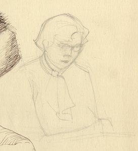 女性の研究、c1951。 作： Shirley Markham