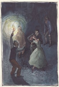 誘拐される女性、1952年。 作： Shirley Markham