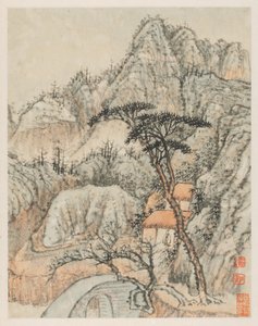 秦淮河の回想 作： Shitao