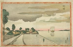 「新浮絵」シリーズより須崎 作： Shotei Hokuju