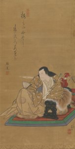 俳優嵐理寛の肖像I、ca。 1812年。