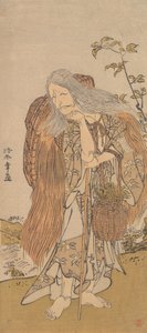 市川 団ジュロ Ｖ 員 テェ ろぇ おｆ 白ますー馬場、 １２ｔｈ 門ｔｈ、 １７８６。 作： Shunsho