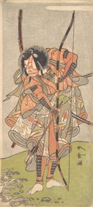 歌舞伎 あｃとｒ 市川 葡萄染 イイイ 市川 団ジュロ 位Ｖ、 ２んｄ 門ｔｈ、 １７７４。 作： Shunsho