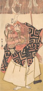 中村 中剃 位、 か。 １７８０。 作： Shunsho