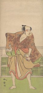 獄門少兵衛役の大谷広右衛門、1774年9月。 作： Shunsho