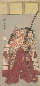 五代目役者市川團十郎 長袴長袴姿 1726年-1