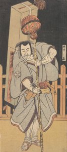 てぇ ふぃｒｓｔ なかむら なかぞ あｓ あ ろくじゅーろくぶ Ｓたんぢんｇ あｔ にｇｈｔ、 １７８０。 作： Shunsho